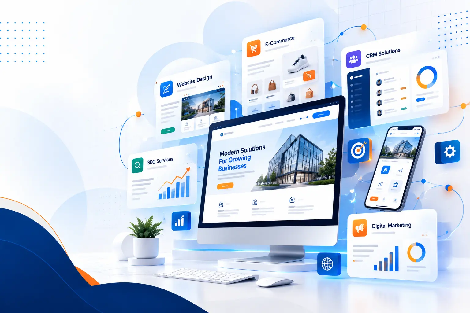 Ambeytech IT and digital solutions company in Delhi NCR offering website design, eCommerce, SEO and digital marketing services